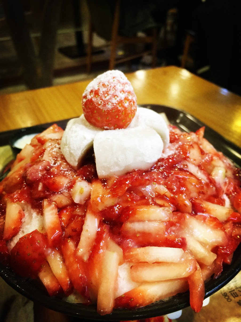 《冬天VS韓國雪冰？也是滿滿草莓啦！》